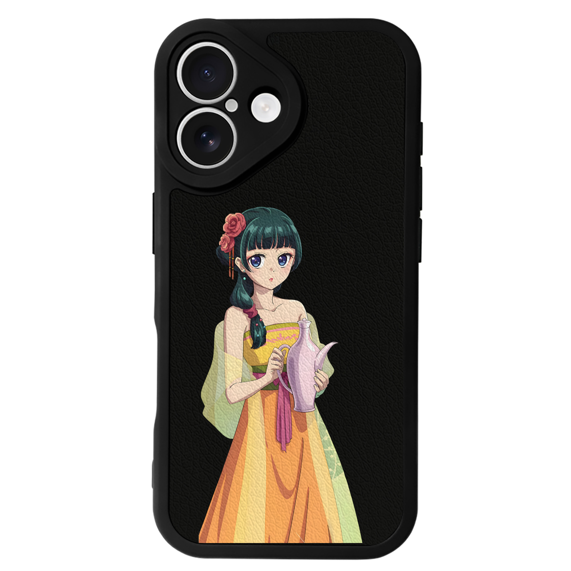 薬屋のひとりごと The Apothecary Diaries 【iPhone 16シリーズ対応】シリコンスマホケース（レザー調） 材質：シリコン